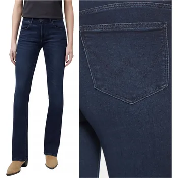 Dámské džíny Wrangler Bootcut dámské džíny, střih bootcut, velikost 29/30