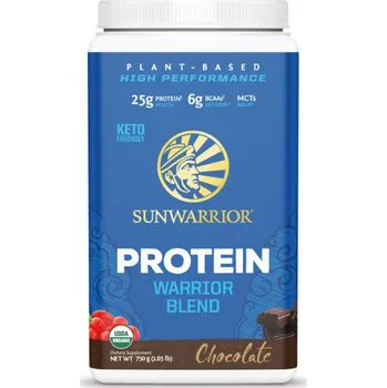 Protein Protein Blend Bio čokoládový 750 g SUNWARRIOR