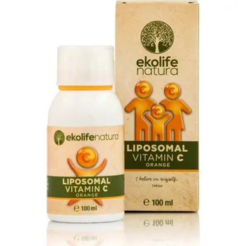 Přírodní produkt EKOLIFE NATURA LIPOZOMÁLNÍ VITAMÍN C, kapky 100ml