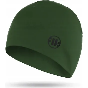 Čepice Pitbull Zimní čepice beanie zelená, univerzální velikost