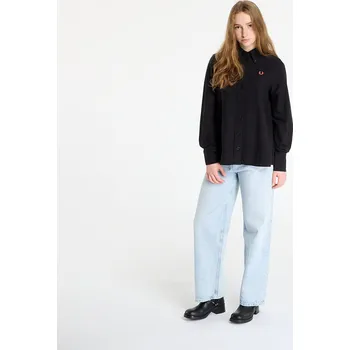 Košile FRED PERRY Button Down Shirt Black 6