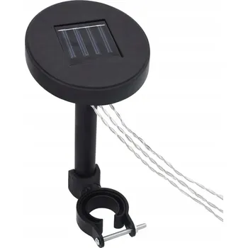 Dekorativní svítidlo Světelný řetěz VidaXL 600 cm solární, bílý