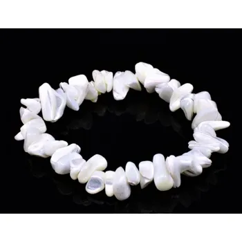 PERLEŤ - náramek z tromlovaných kamenů - MINERÁLNÍ KAMENY