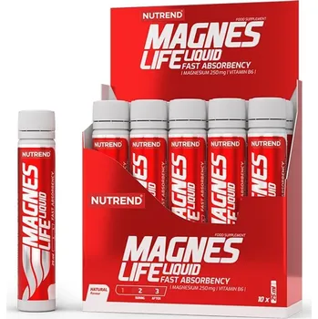 Přírodní produkt MAGNESLIFE natural 10 ampulí 10 x 25 ml NUTREND