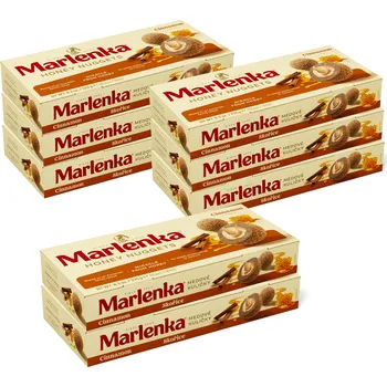 Trvanlivě pečivo Marlenka Akce 6+2 Medové kuličky MARLENKA® se skořicí 8 x 235 g