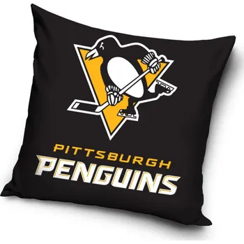 Polštář Polštářek NHL Pittsburgh Penguins Black