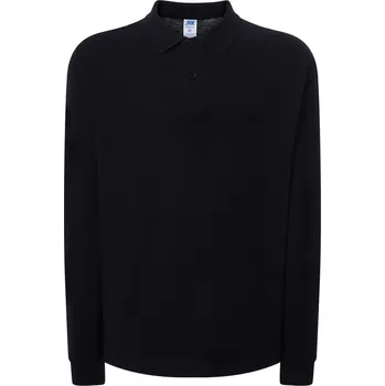 Pánské tričko Polokošile s dlouhým rukávem 210g JHK bla S