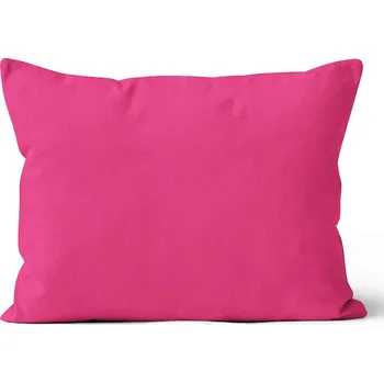 Polštář Mikroplyšový povlak na polštář 50x70 cm Fuchsiový