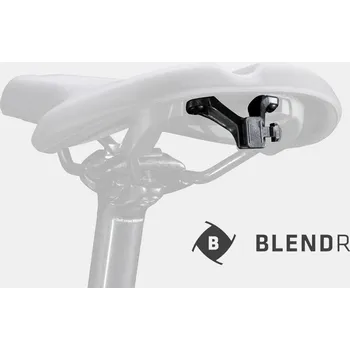 Cyklosvítilna Bontrager Blendr úchyt pro příslušenství na sedla černo-šedá