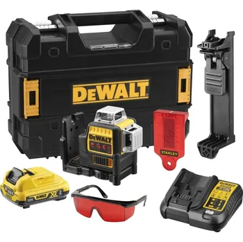 Měřící laser DeWALT Křížový laser DCE089D1R 10,8V 360° červený