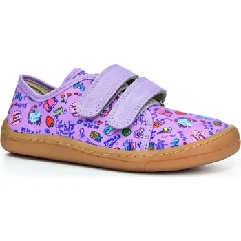Dětská sportovní obuv Tenisky/plátěnky Froddo - G1700379-7, lilac, plátěnky Velikost: 33
