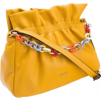 Kabelka Rovicky kabelka kabelka přes rameno eko kůže žlutá