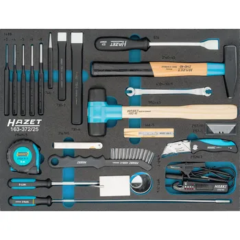 HAZET 163-372/25, Univerzální sada | Profil vnější šestihran, 25 dílů
