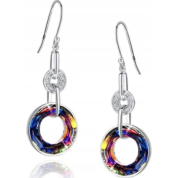 Náušnice STŘÍBRNÉ NÁUŠNICE DLOUHÉ VISACÍ 925 GRAVÍROVÁNÍ