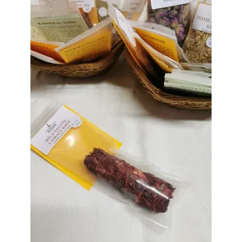 Vonná tyčinka vykuřovadlo Šalvěj s dračí krví, svazek menší /Rym