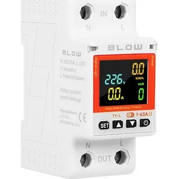 spínaný zdroj Smart elektroměr na DIN lištu BLOW 72-106 WiFi Tuya