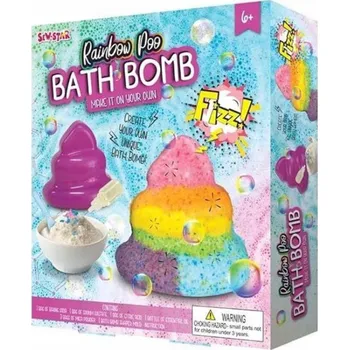 kreativní sada DIY Sada na Výrobu Šumivých Koulí do koupele Dárek pro Děti Hračka Kreativní