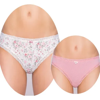 Dámské spodní prádlo DÁMSKÉ KALHOTKY KALHOTKY LAMA L-1106MB velikost XL 2 ks