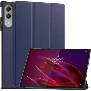 Pouzdro na tablet VSECHNONAMOBIL 129980 LEATHER Klopnový kryt pro Lenovo Yoga Tab 11.1 modrý