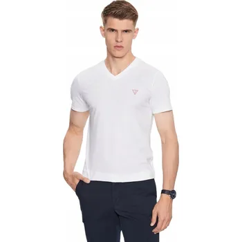 Pánské tričko PÁNSKÉ TRIČKO GUESS VN SS Tee bílé rL