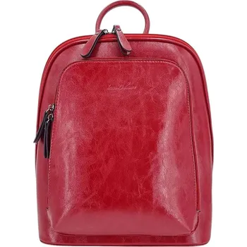 Městský batoh Moderní dámský batoh červený CSV7G