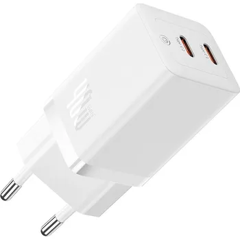 Baseus GaN5 Pro 40W nabíječka 2x USB-C / bílá / P10110804217-Z1