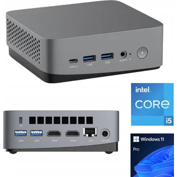 Stolní počítač Mini PC AceMagic AD16 i5-1340P, 32 GB RAM, 1 TB SSD, Iris Xe, šedý