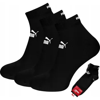 Puma Basic Quarter 3 páry černé 43-46