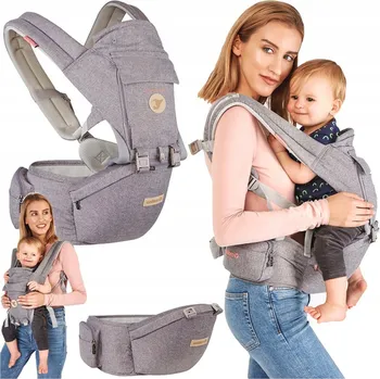 ERGONOMICKÉ BEDERNÍ NOSÍTKO PRO DĚTI MULTIFUNKČNÍ SEDÁTKO 0-18 KG