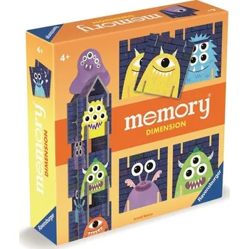 Desková hra Ravensburger 248162 Trojrozměrné pexeso Příšerky