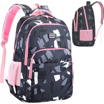 Školní batoh vícekomorový Home-Design23 modrý 27 l