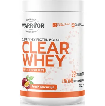 Protein NATURAL NUTRITION - BIOMEDICAL Clear Whey Protein Drink - Fresh Maracuja - PROTEINOVÝ NÁPOJ 300 g WARRIOR