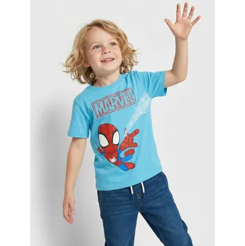 Sinsay - Tričko Marvel - modrá - 698ER-56X - 698ER-56X-104