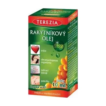 Doplněk stravy TEREZIA COMPANY 100% RAKYTNÍKOVÝ OLEJ V KAPKÁCH 10 ml, 30 ml TEREZIA Balení 2: 10 ml