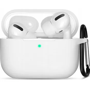 Příslušenství pro sluchátka Pouzdro D-Pro pro Apple AirPods Pro 1/2, bílé