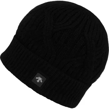 Čepice Zimní čepice DESCENTE CABLE KNIT CAP W - BK00 ONE