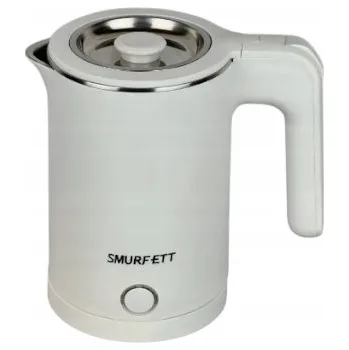 Rychlovarná konvice TRADIČNÍ MALÁ ELEKTRICKÁ KONVICE 800W BÍLÁ MODRÁ TMAVĚ MODRÁ 800ML