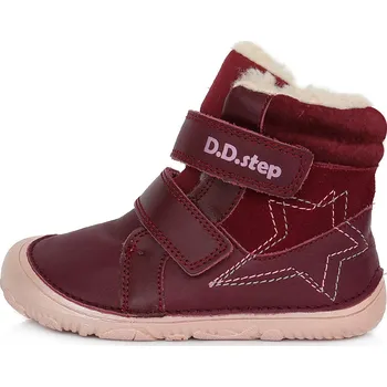 Chlapecká obuv D.D.Step Zimní obuv D.D. STEP W073-688C - červená Velikost: 31