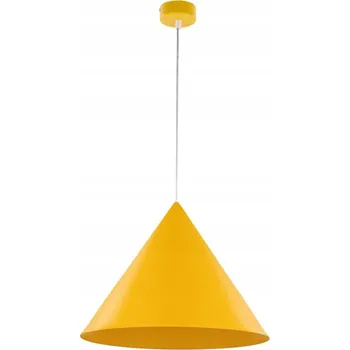 Závěsné svítidlo kanárkově žluté stínidlo kužel CONO YELLOW XL 10090 TK Lighting