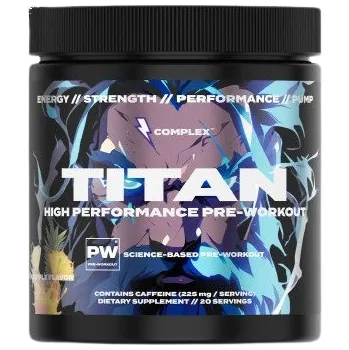 Anabolizér COMPLEX Titan Pre-workout - Pineapple 400 g
