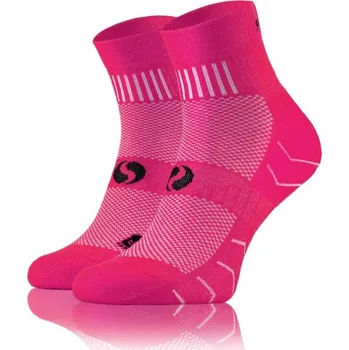 Pánské oblečení Sesto Senso Ponožky na běhání růžové, velikost 39-42