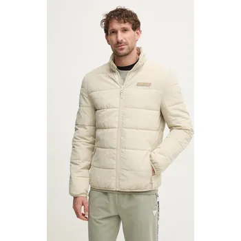 Pánská softshellová bunda Bunda Guess ROHAN pánská, béžová barva, přechodná, Z5RL01 WGTN0 Z5RL01.WGTN0 12X, vel. M