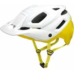 KED přilba pector all mountain enduro s mips technologií - white yellow matt vel.m