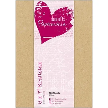 Výtvarný papír Kraftstax sada kartonových papírů 13 x 18 cm (100 ks)