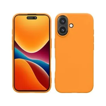 Pouzdro na mobilní telefon Pouzdro pro Apple iPhone 16 - oranžová
