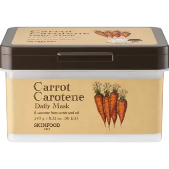 Pleťová maska Skinfood - Carrot Carotene Daily Mask 30pcs