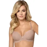 Hladká podprsenka mefemi Ida - Double Push-Up Mocca 75B