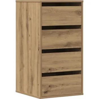 Komoda Komoda, dub artisan, 40x41x76 cm, dřevěný kompozitní materiál