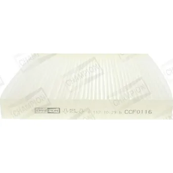 Ventilátor topení a klimatizace Filtr, vzduch v interiéru CHAMPION CHACCF0116