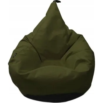 Taburet Taburet TIPI sedací vak pohodlné křeslo sedátko relax zelený